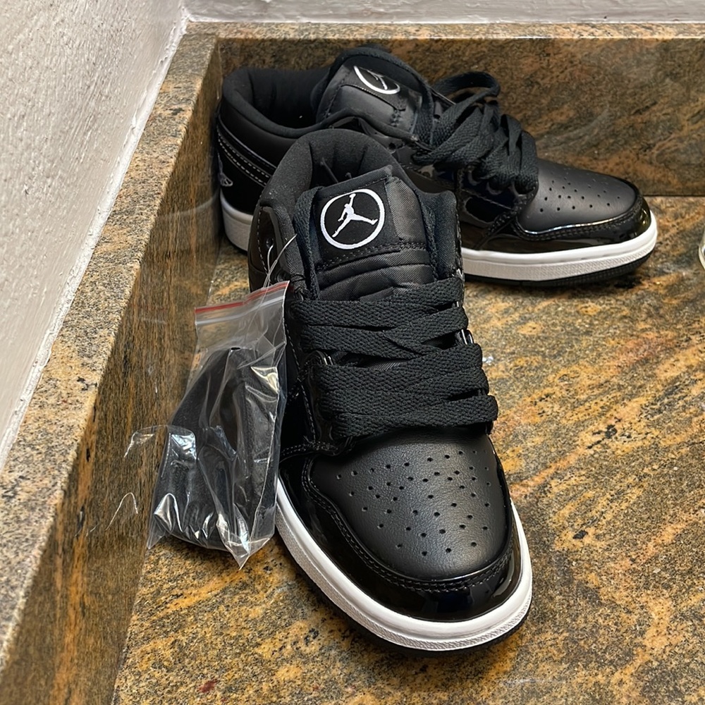 Air Jordan low top.